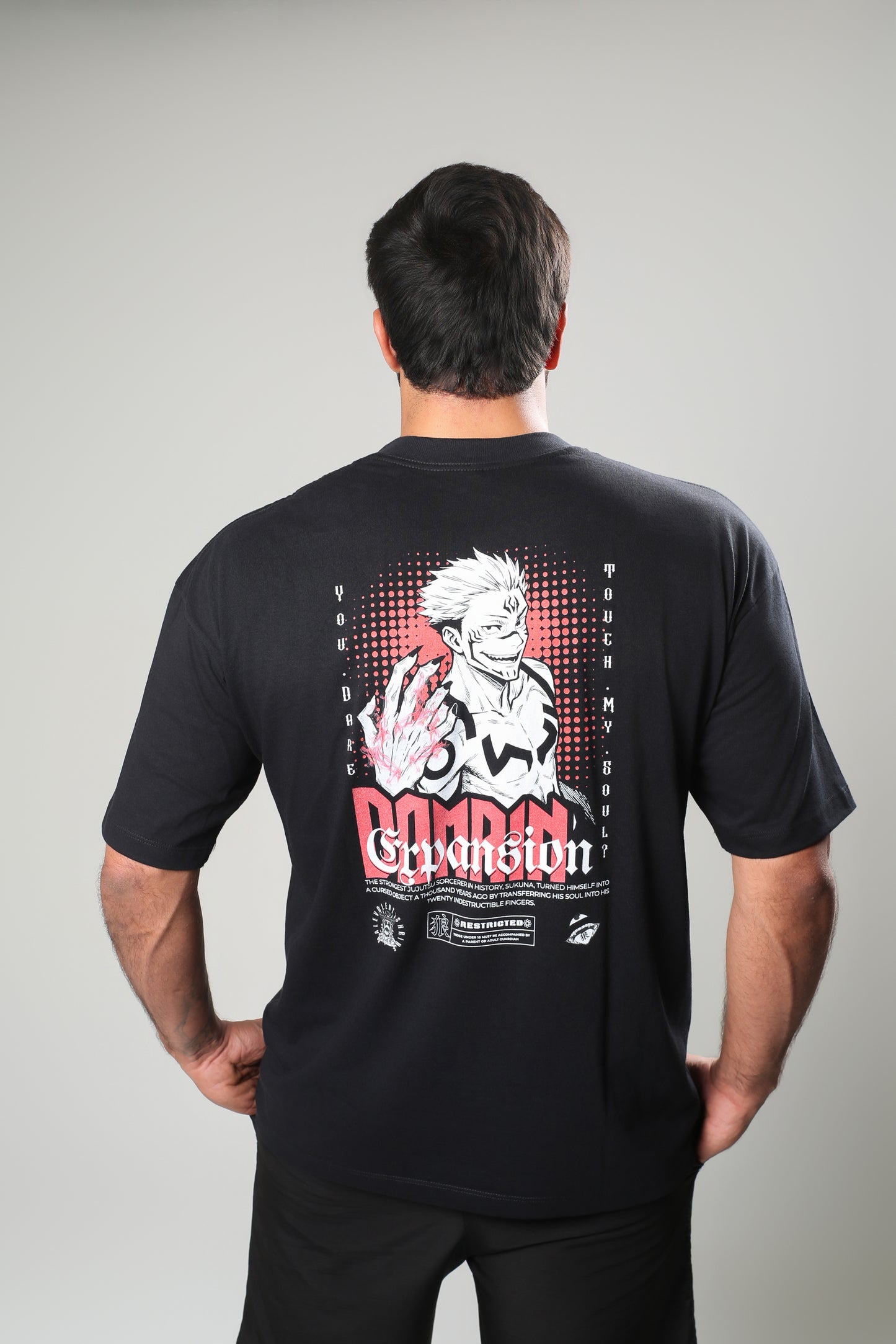 "You dare touch my soul?" - Oversized Premium