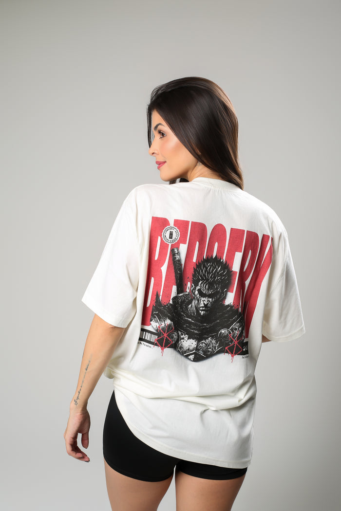 "There's no paradise" - Oversized Premium White