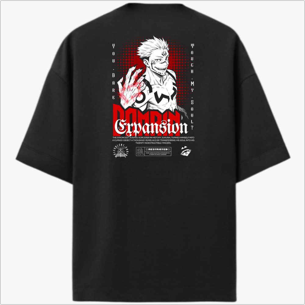 "You dare touch my soul?" - Oversized Premium
